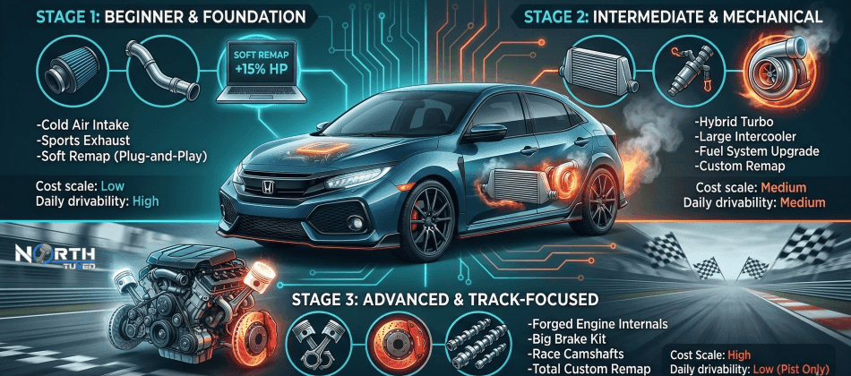 What Are Stage 1, 2, and 3 Tunes?