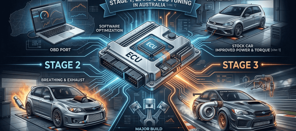 The Ultimate Guide to Stage 1, 2, and 3 ECU Tuning in Australia
